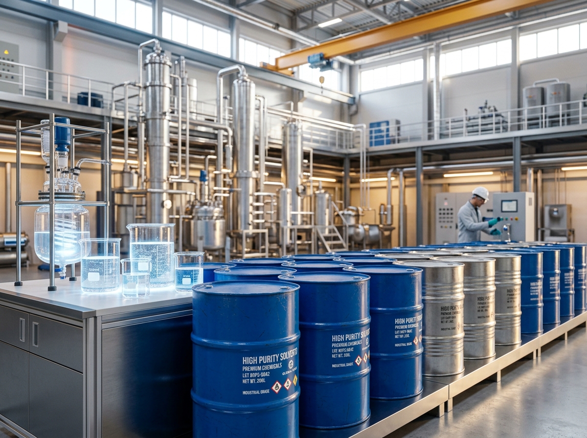 Mumbai Chemical Industrial Plant & High Purity Solvents